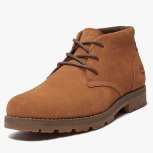Timberland Men's Britton Square Mid Lace-up Fashion Boot - Rust Suede - SIZE 7